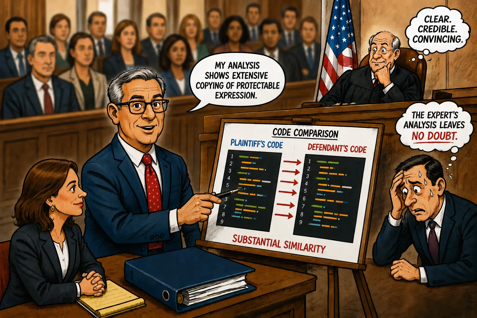 Copyright infringement expert witness